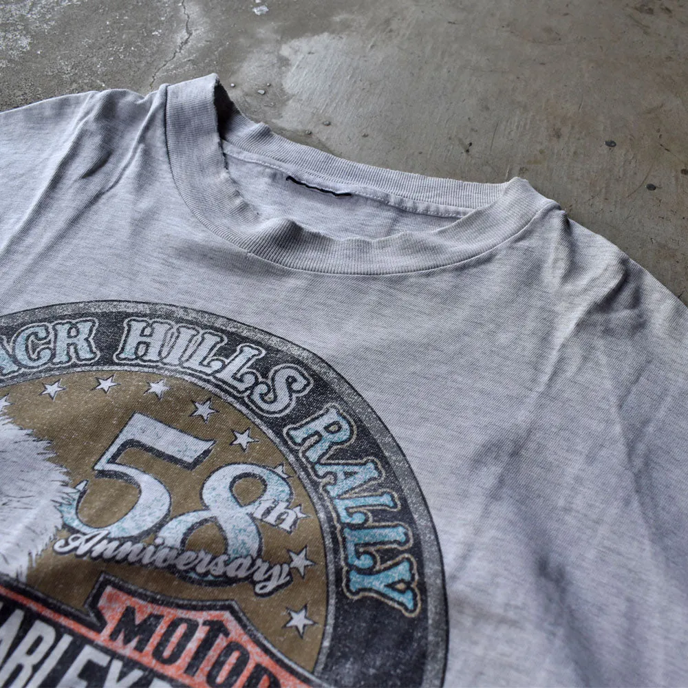 90's　Harley-Davidson/ハーレーダビッドソン ”58th BLACK HILLS RALLY STURGIS” Tシャツ　220703