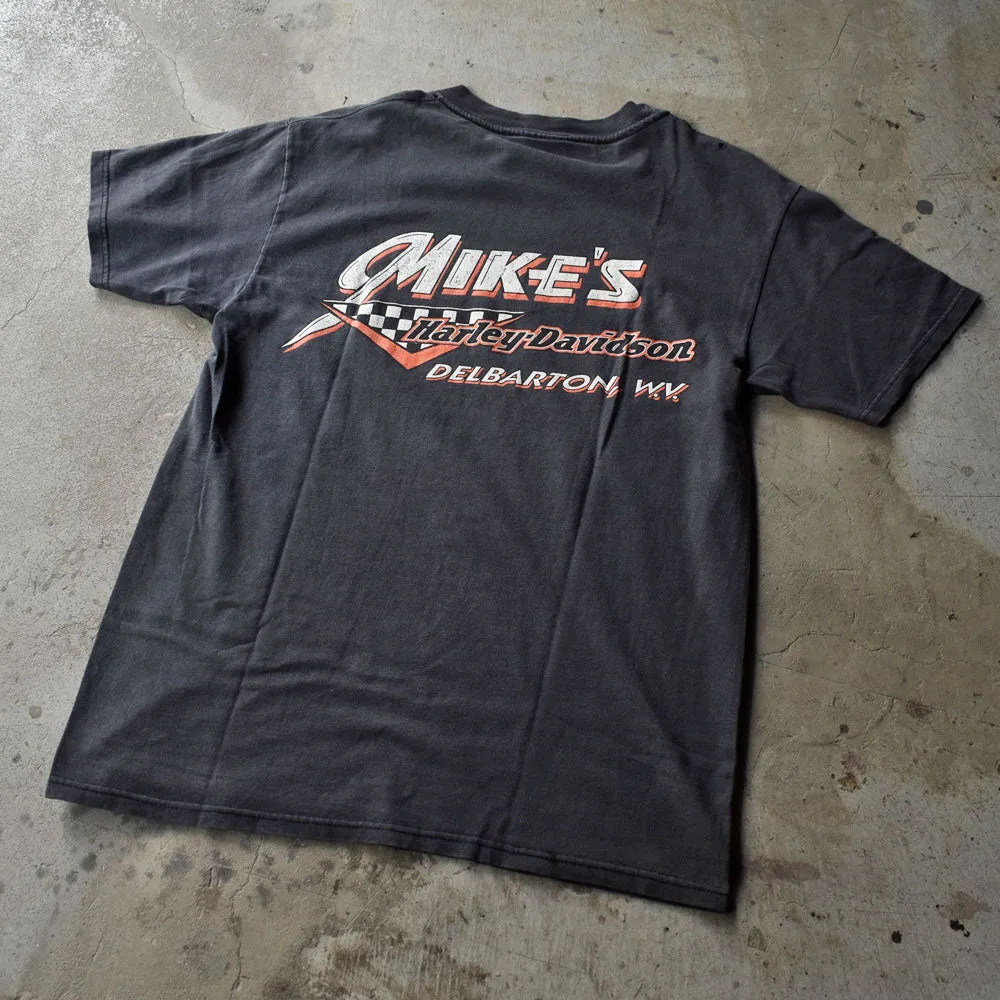 90's　Harley-Davidson/ハーレー・ダビッドソン "PIECE＆STEEL" Tシャツ　USA製　230701
