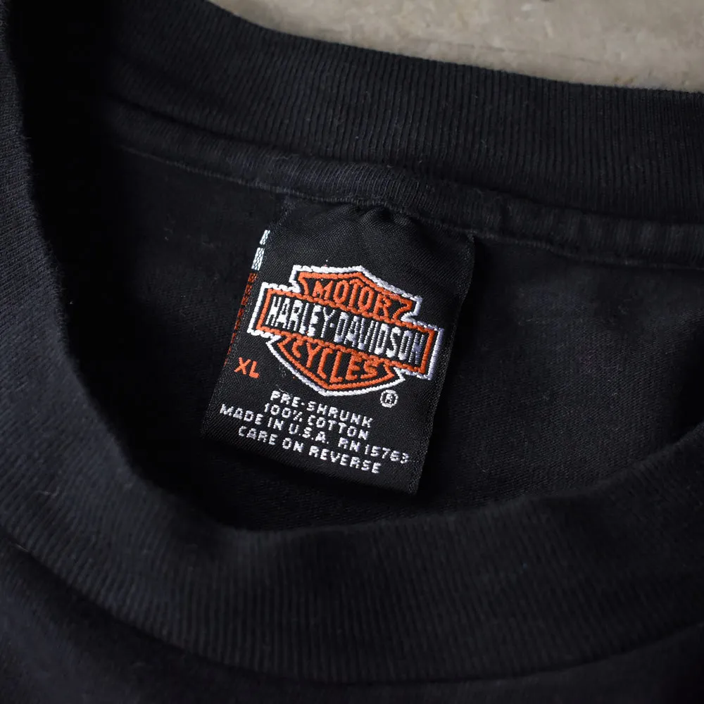 90's　Harley-Davidson/ハーレー・ダビッドソン 両面プリント Tシャツ　USA製　230714
