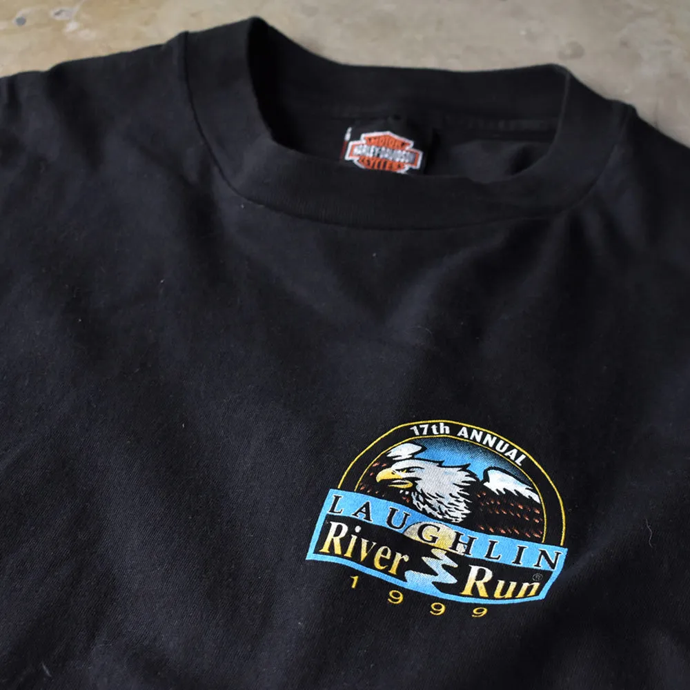 90's　Harley-Davidson/ハーレー・ダビッドソン 両面プリント Tシャツ　USA製　230714