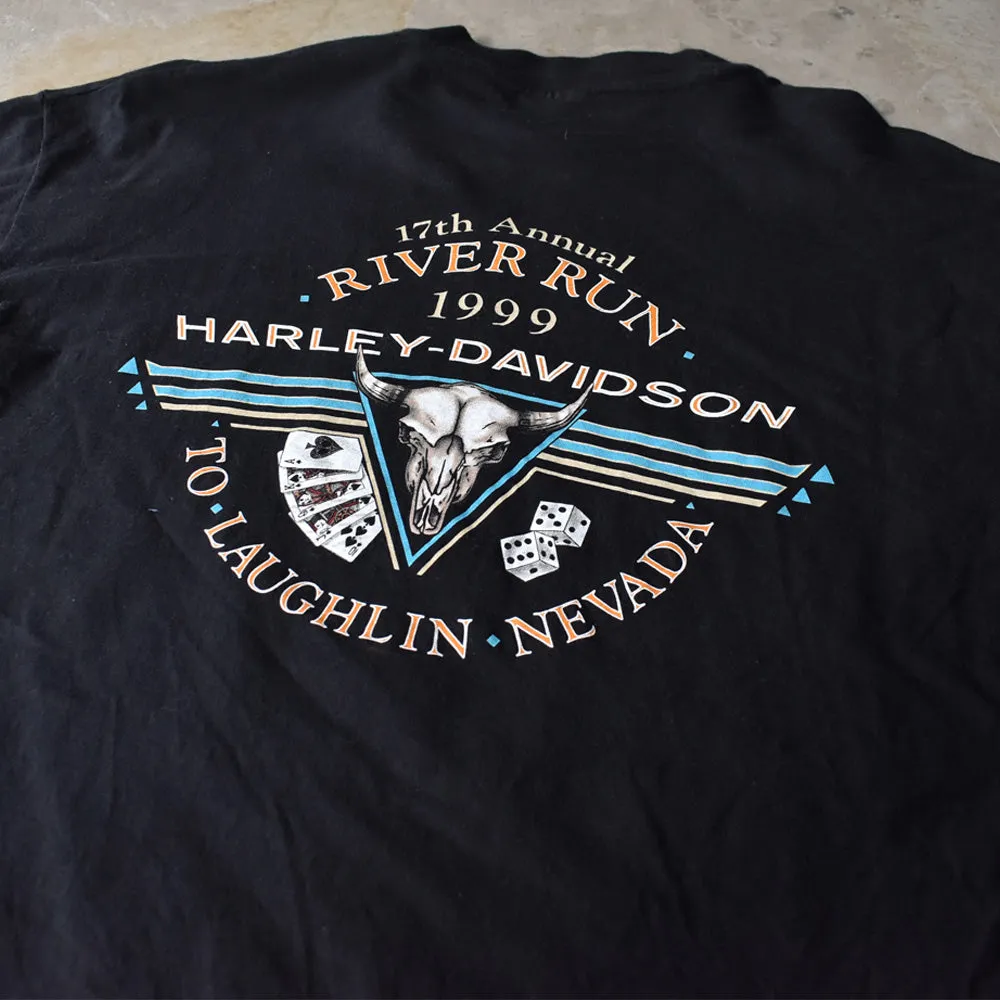 90's　Harley-Davidson/ハーレー・ダビッドソン 両面プリント Tシャツ　USA製　230714