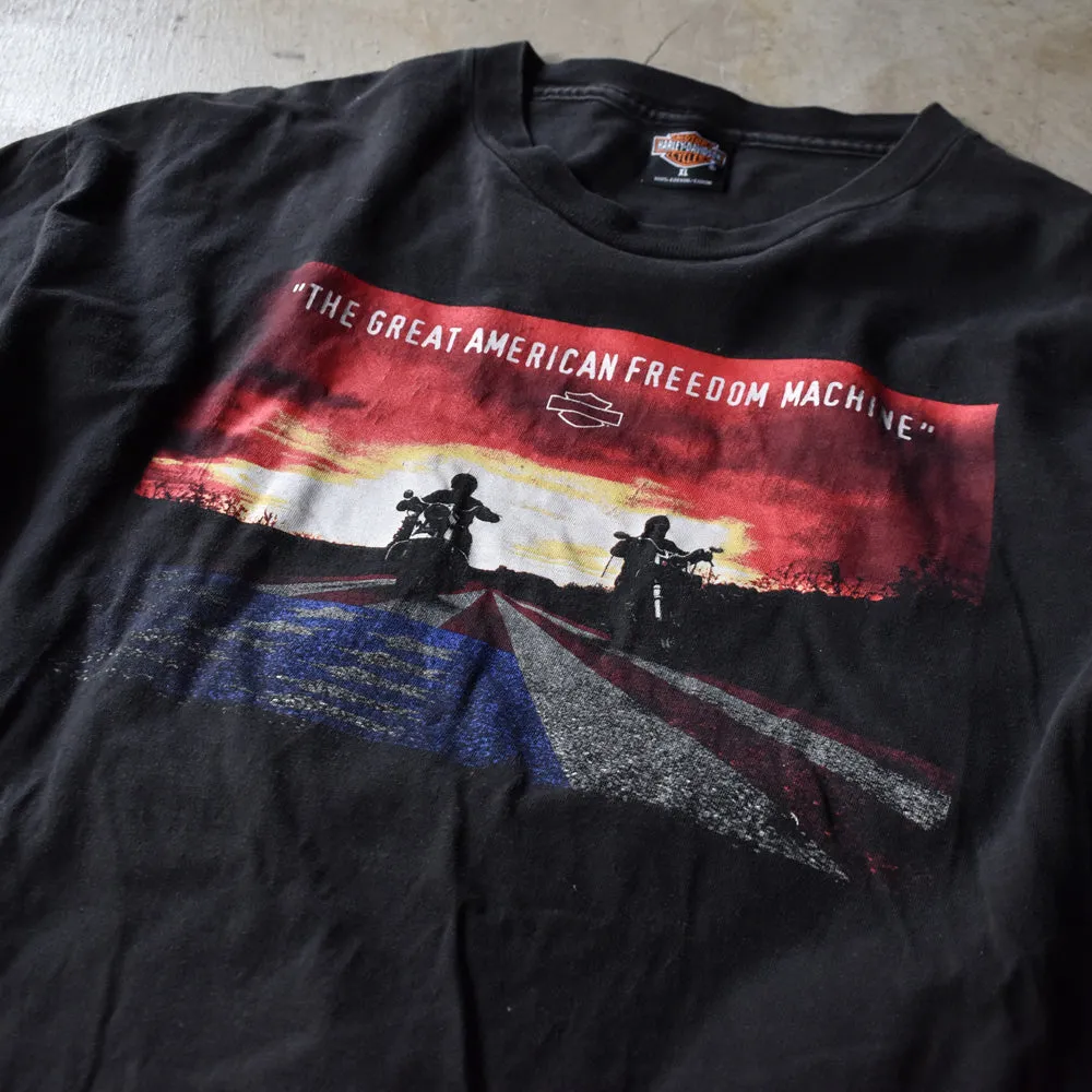 90's　Harley-Davidson/ハーレー・ダビッドソン 両面プリント Tシャツ　USA製　230722