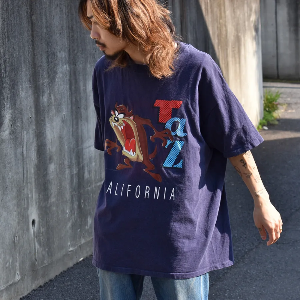 90's　Looney Tunes/ルーニー・テューンズ "タズマニアンデビル" Tシャツ　USA製　230401