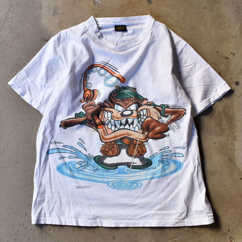 90's　Looney Tunes/ルーニー・テューンズ "タズマニアンデビル" Tシャツ　USA製　230510