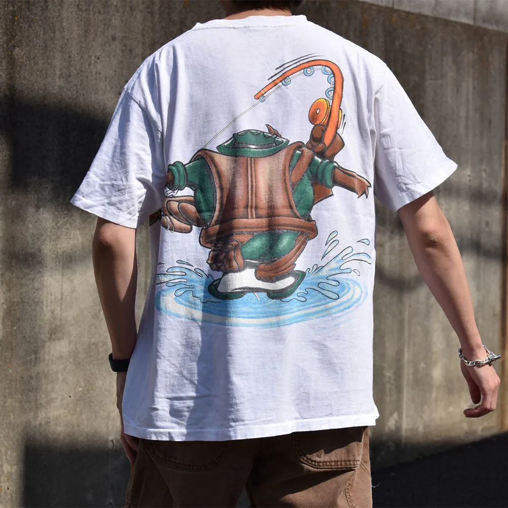 90's　Looney Tunes/ルーニー・テューンズ "タズマニアンデビル" Tシャツ　USA製　230510