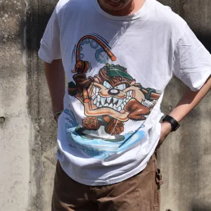 90's　Looney Tunes/ルーニー・テューンズ "タズマニアンデビル" Tシャツ　USA製　230510