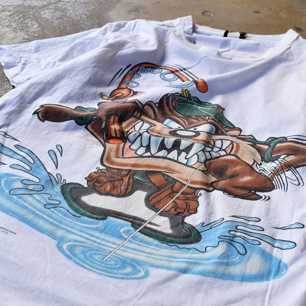 90's　Looney Tunes/ルーニー・テューンズ "タズマニアンデビル" Tシャツ　USA製　230510