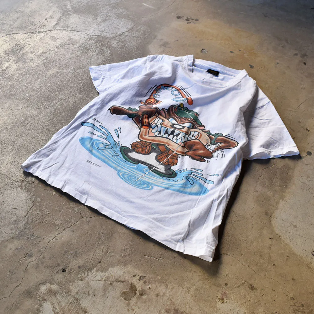 90's　Looney Tunes/ルーニー・テューンズ "タズマニアンデビル" Tシャツ　USA製　230510