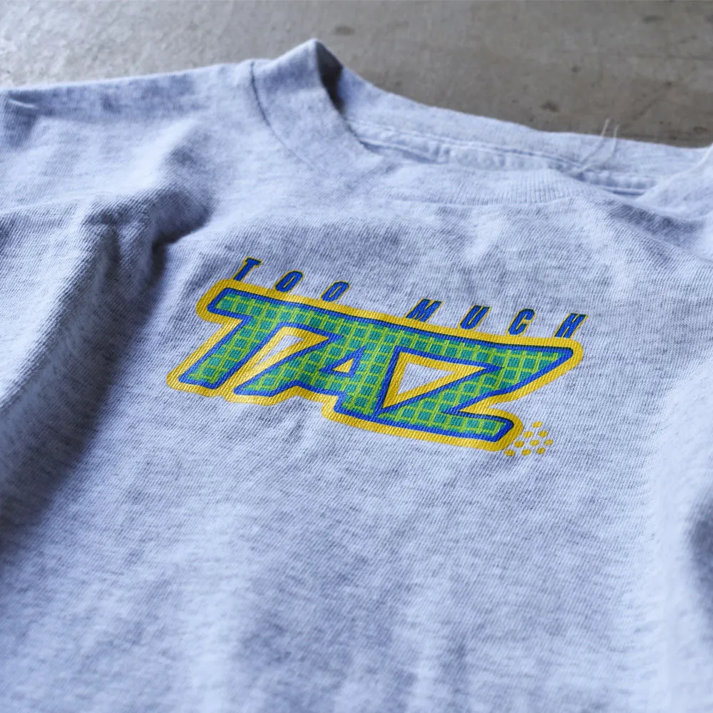 90's　Looney Tunes/ルーニー・テューンズ "TOO MUCH TAZ" Tシャツ　　230412