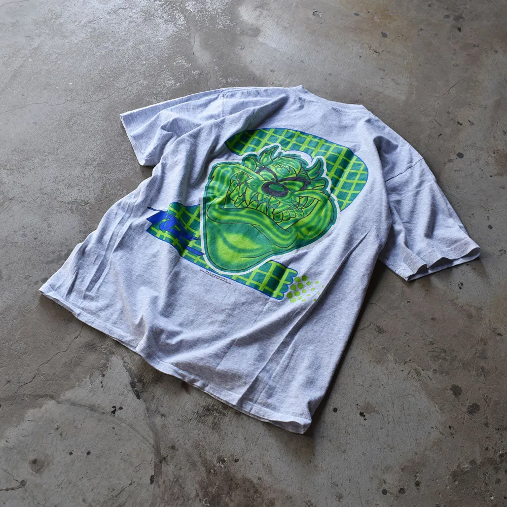 90's　Looney Tunes/ルーニー・テューンズ "TOO MUCH TAZ" Tシャツ　　230412