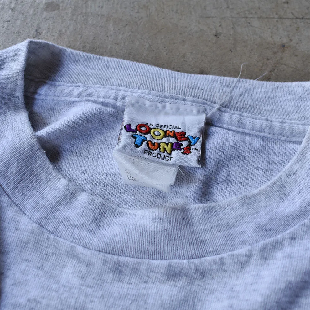 90's　Looney Tunes/ルーニー・テューンズ "TOO MUCH TAZ" Tシャツ　　230412