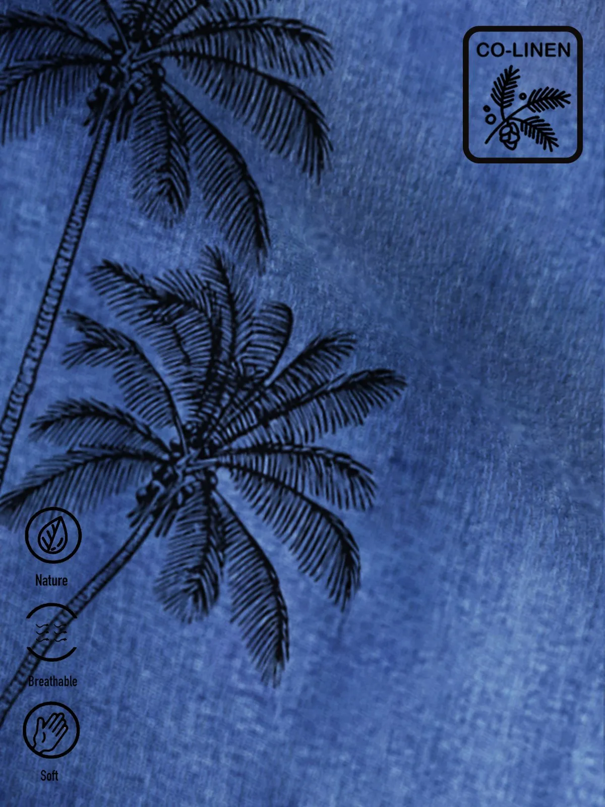 Alohadaddy Beach Holiday Men's Vintage Hawaiian Shirts Coconut Tree Casual Oversized Cotton Linen Aloha Shirts