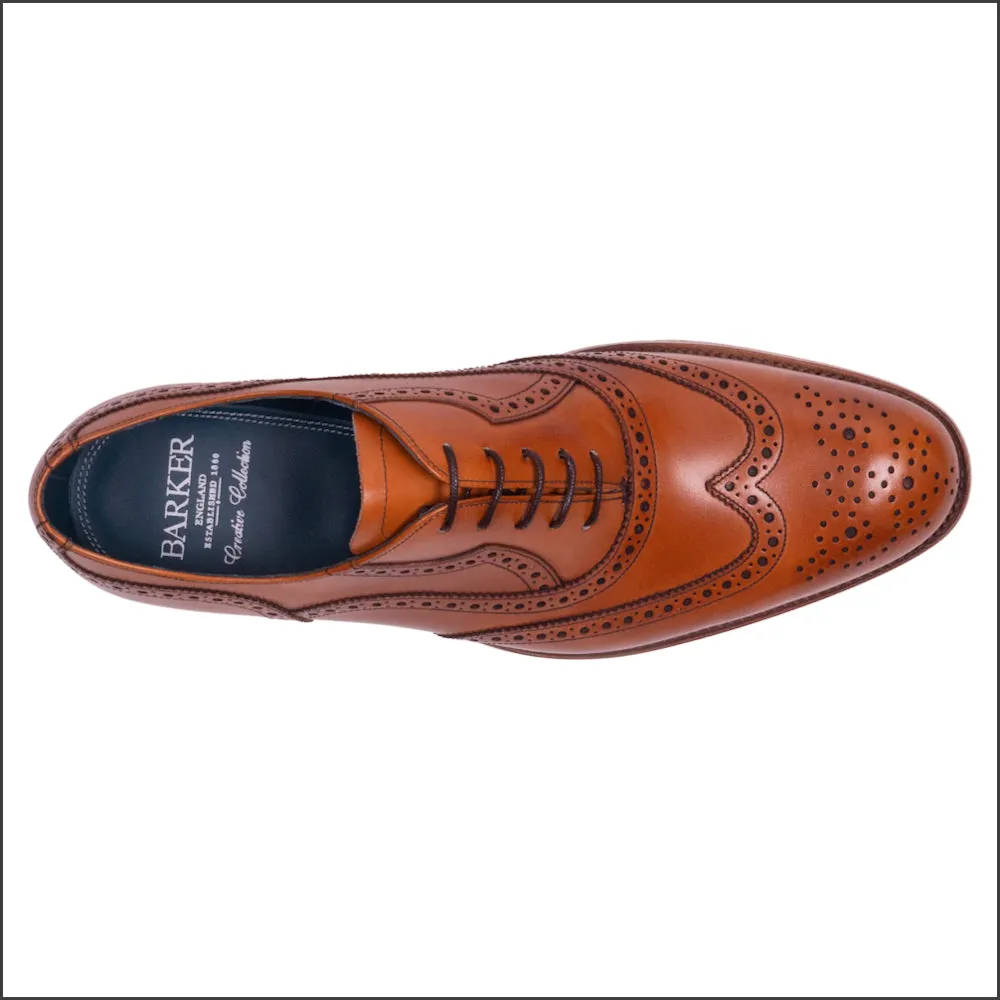 Barker Bladen Cedar Calf  Oxford Brogue--