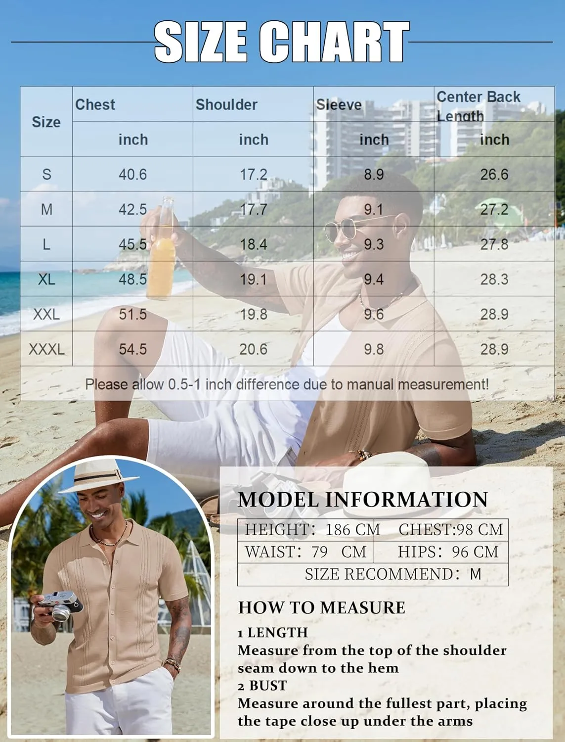 COOFANDY Men Casual Button Down Shirts Short Sleeve Summer Beach Shirt Fashion Camp Tops