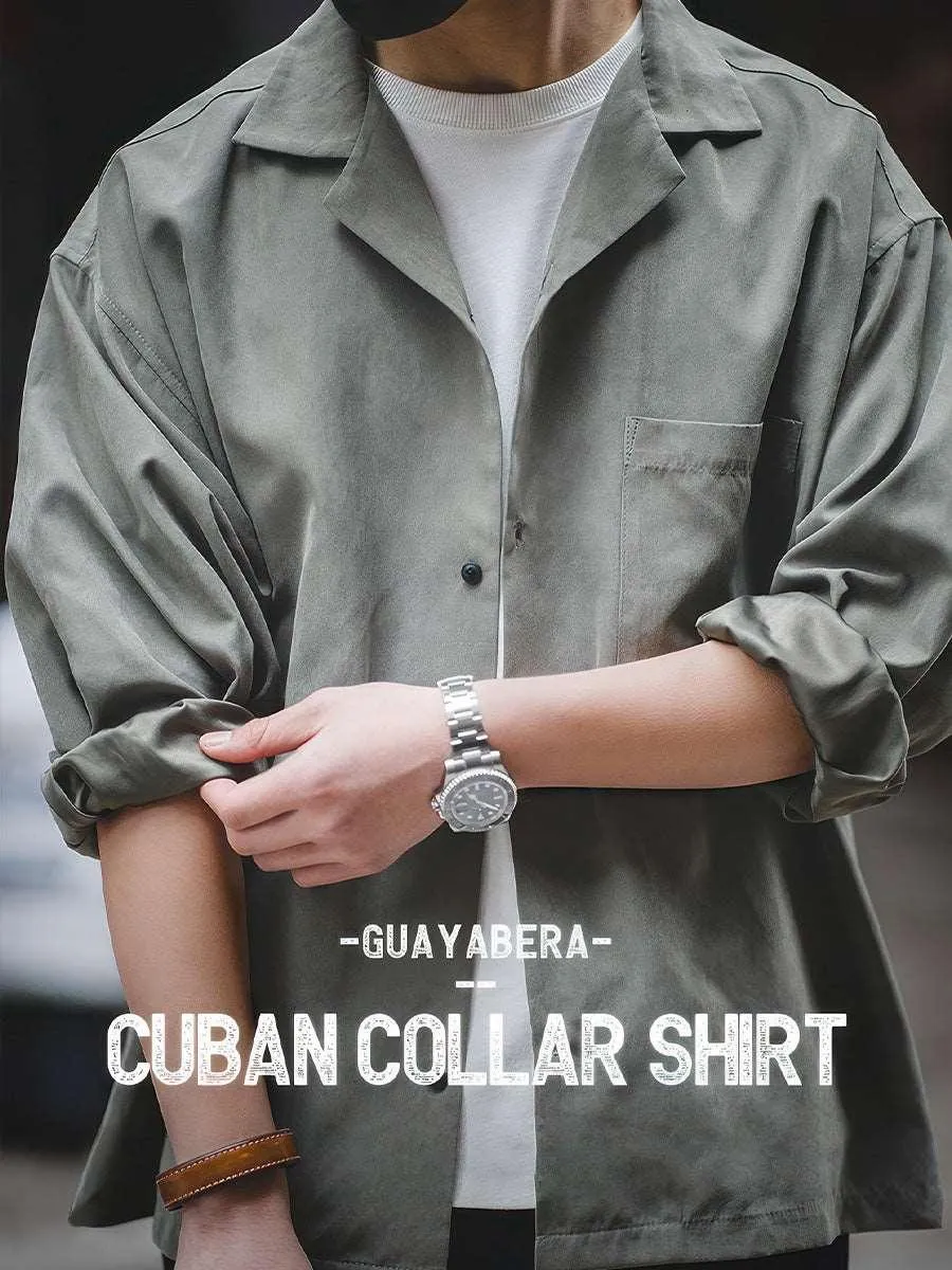 Cuban Collar Shirt