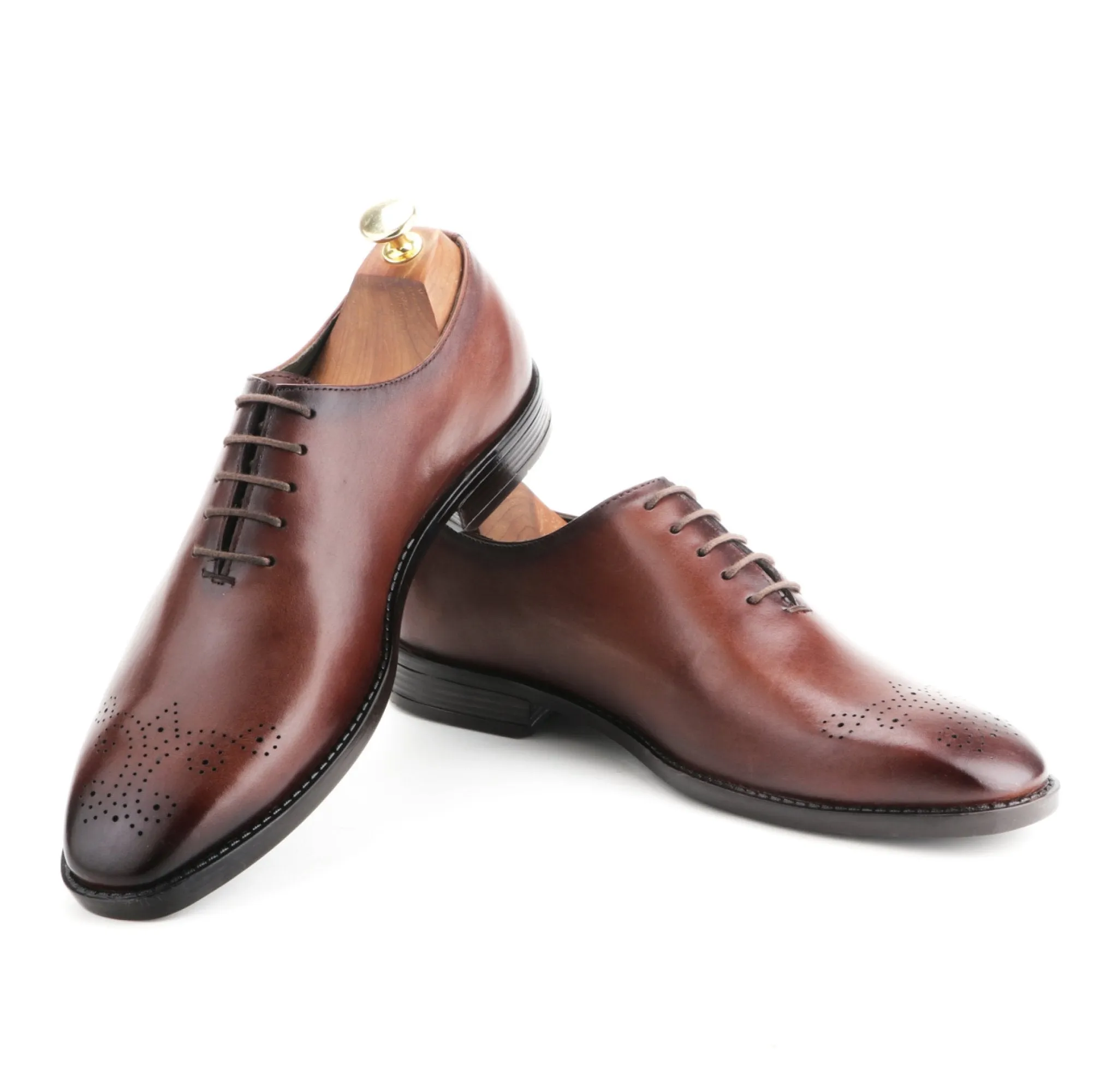 Duke The Brown Leather Lace-Up