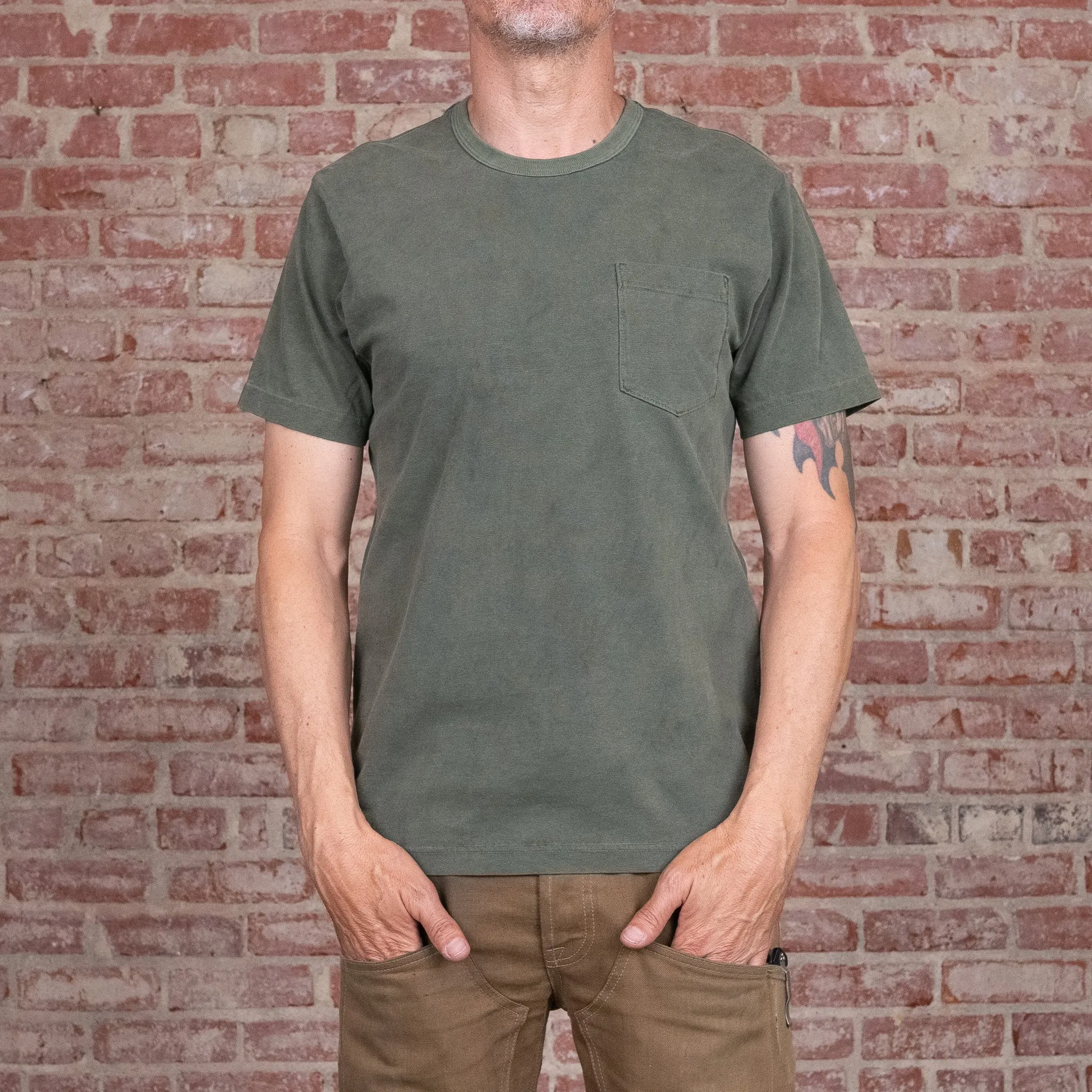 Faded Glory Short Sleeve Classic Pocket T-Shirt 3-Pack