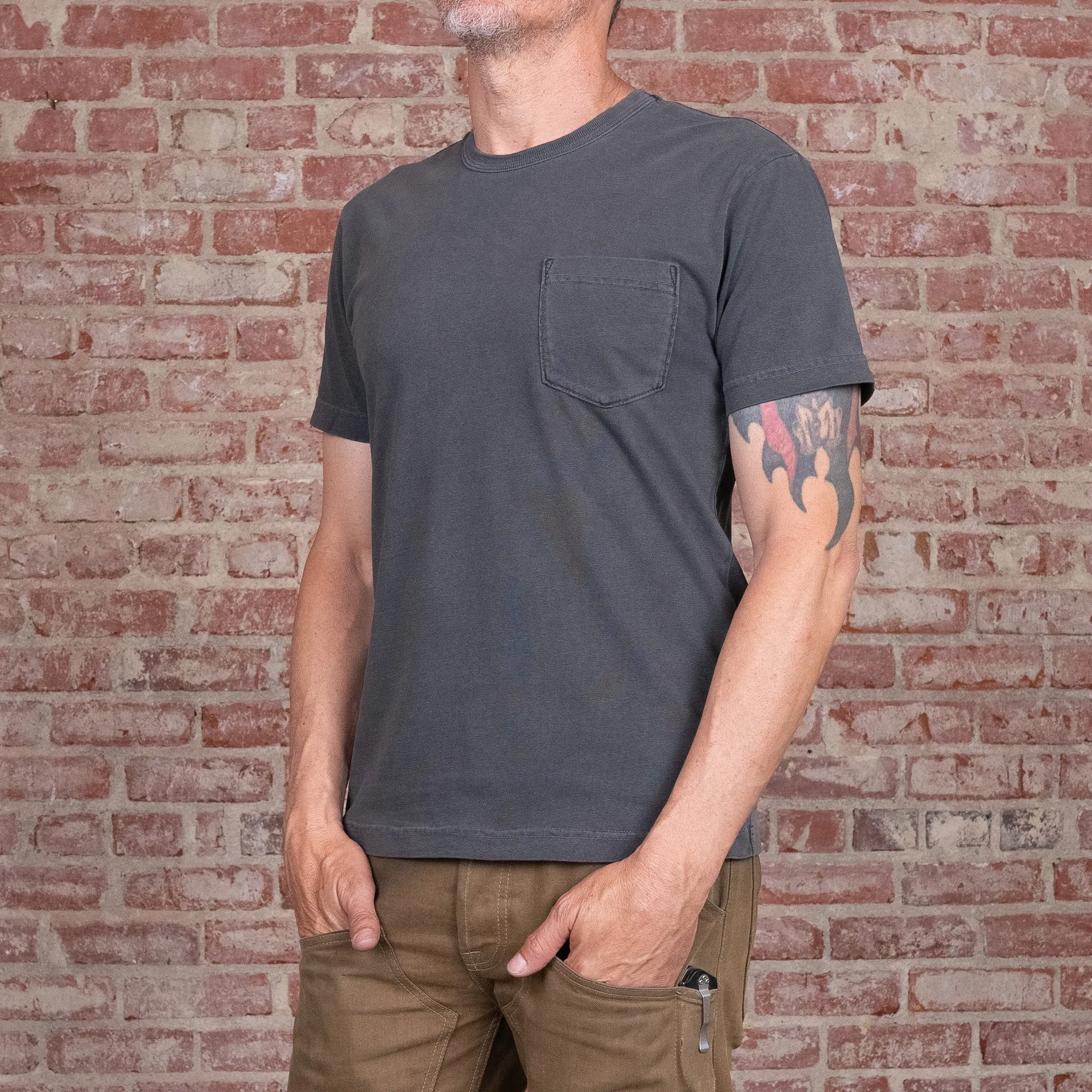 Faded Glory Short Sleeve Classic Pocket T-Shirt 3-Pack