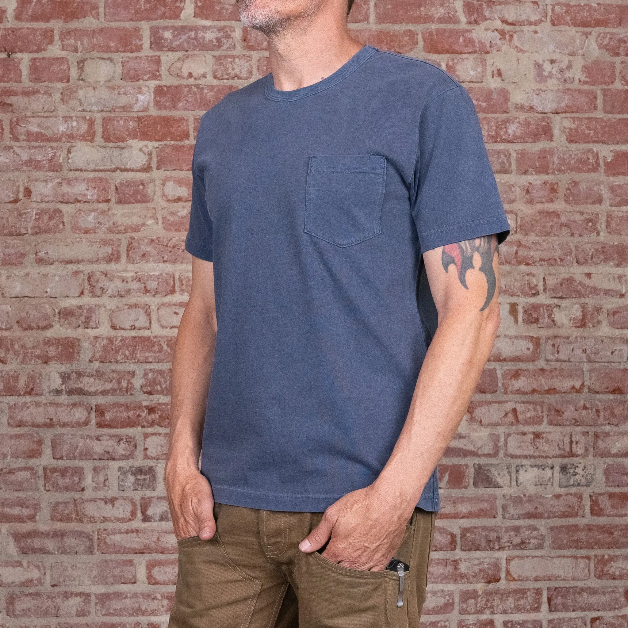 Faded Glory Short Sleeve Classic Pocket T-Shirt 3-Pack