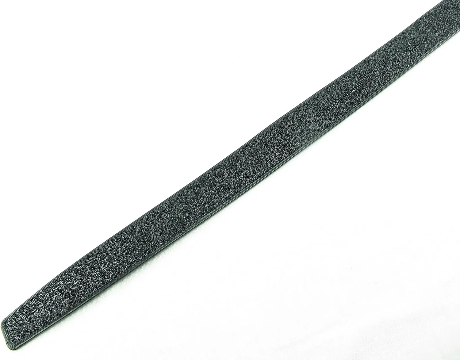 Genuine Stingray Shagreen Skin Leather 1 Diamond Men's Belt 46" Black