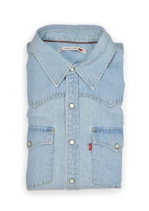 Levi’s - Light Blue Western Denim Shirt M