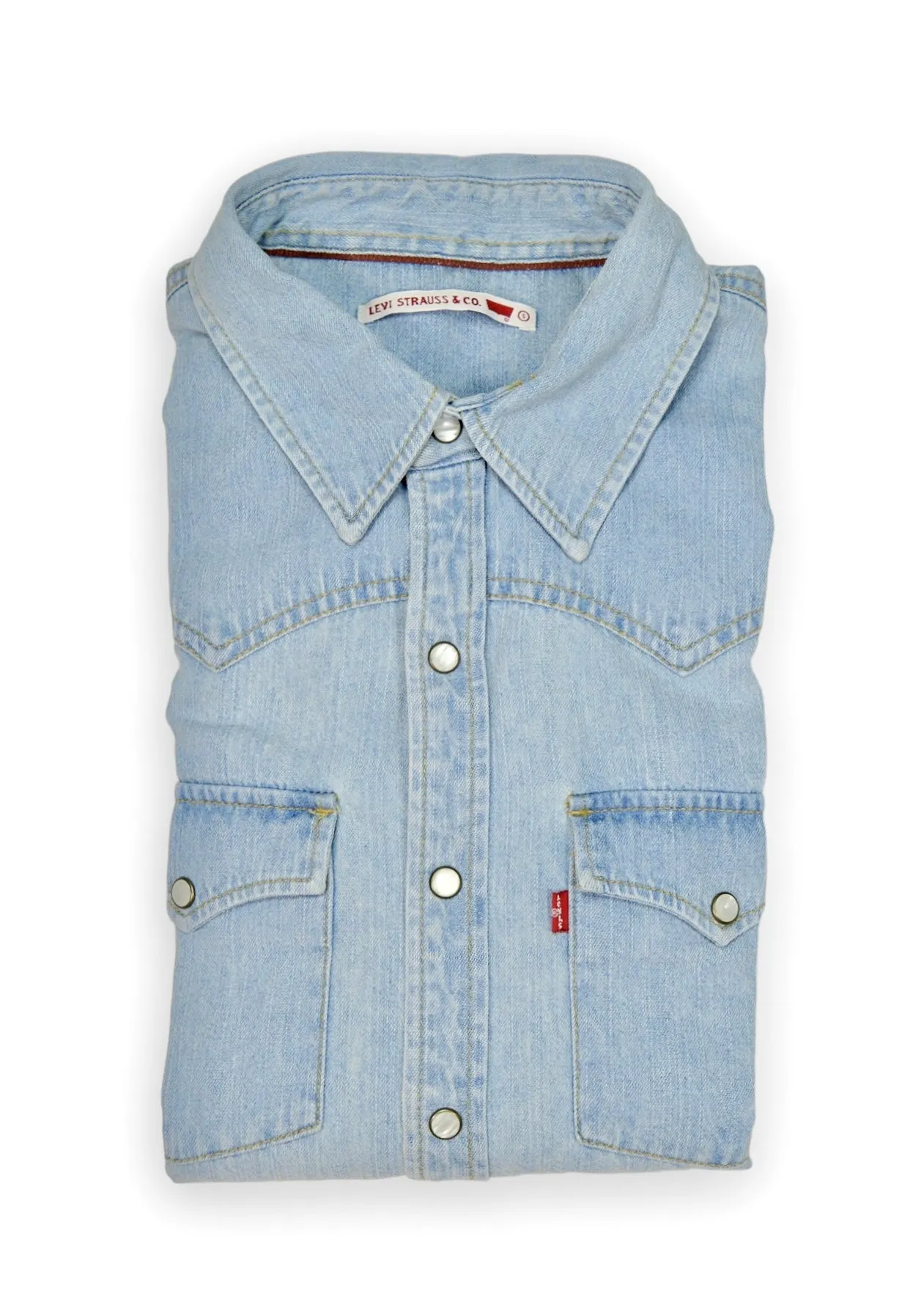 Levi’s - Light Blue Western Denim Shirt M