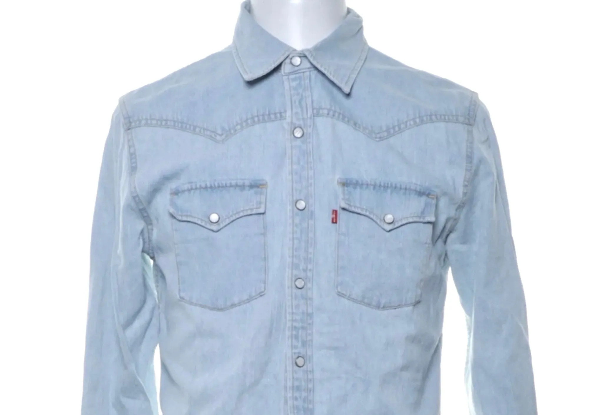 Levi’s - Light Blue Western Denim Shirt M