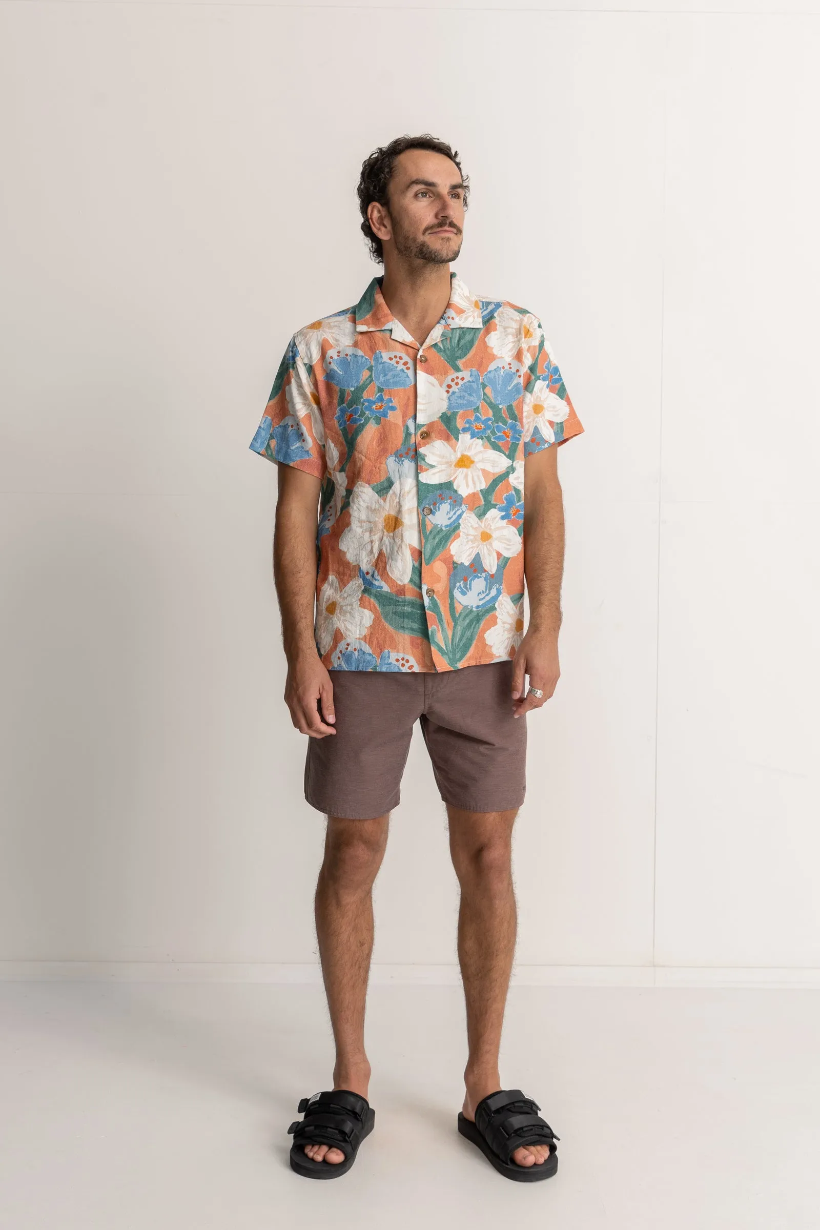 Lost Orchid Ss Shirt Melon