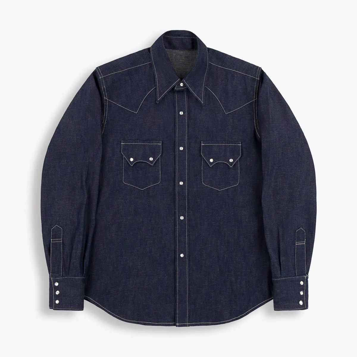 LOT 28 SHARK TOOTH WESTERN SHIRT