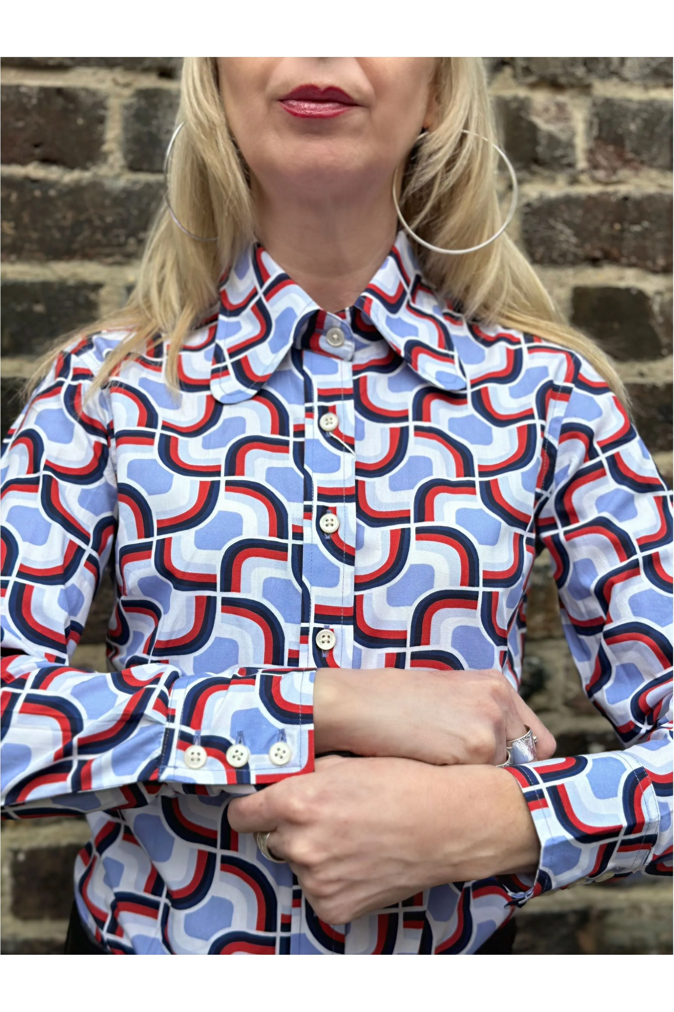 Mr Bridger - Women's 'The Moffitt’ Beagle Collar - Shirt