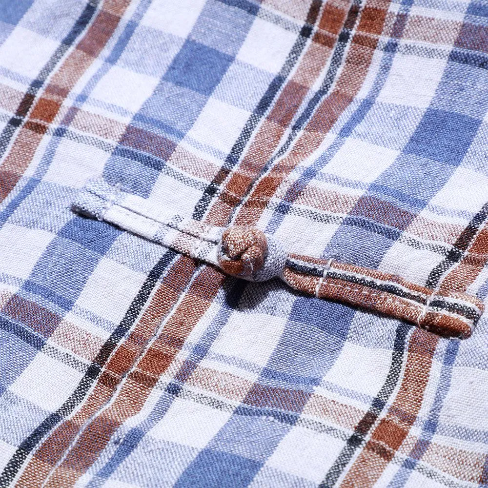 Orgueil Havana Check Shirt Ivory
