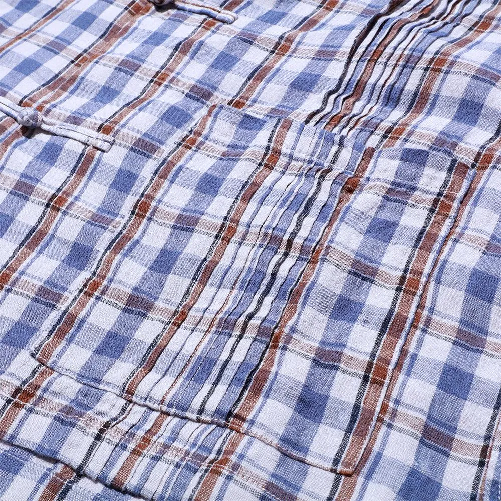 Orgueil Havana Check Shirt Ivory