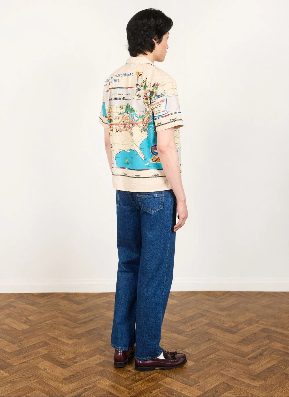 Perciliner Cuban Shirt | Cotton Ripstop | Ecru