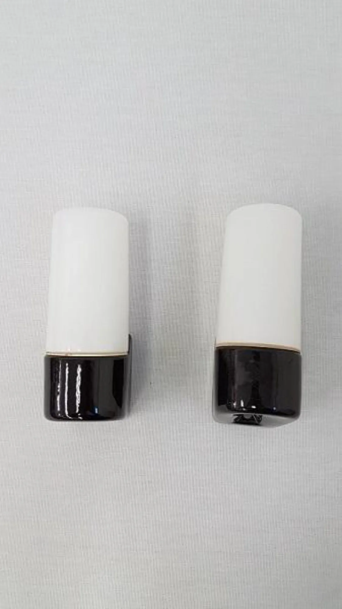Rare pair of black wall lamps 6063 - Wilhelm Wagenfeld for Lindner leuchten