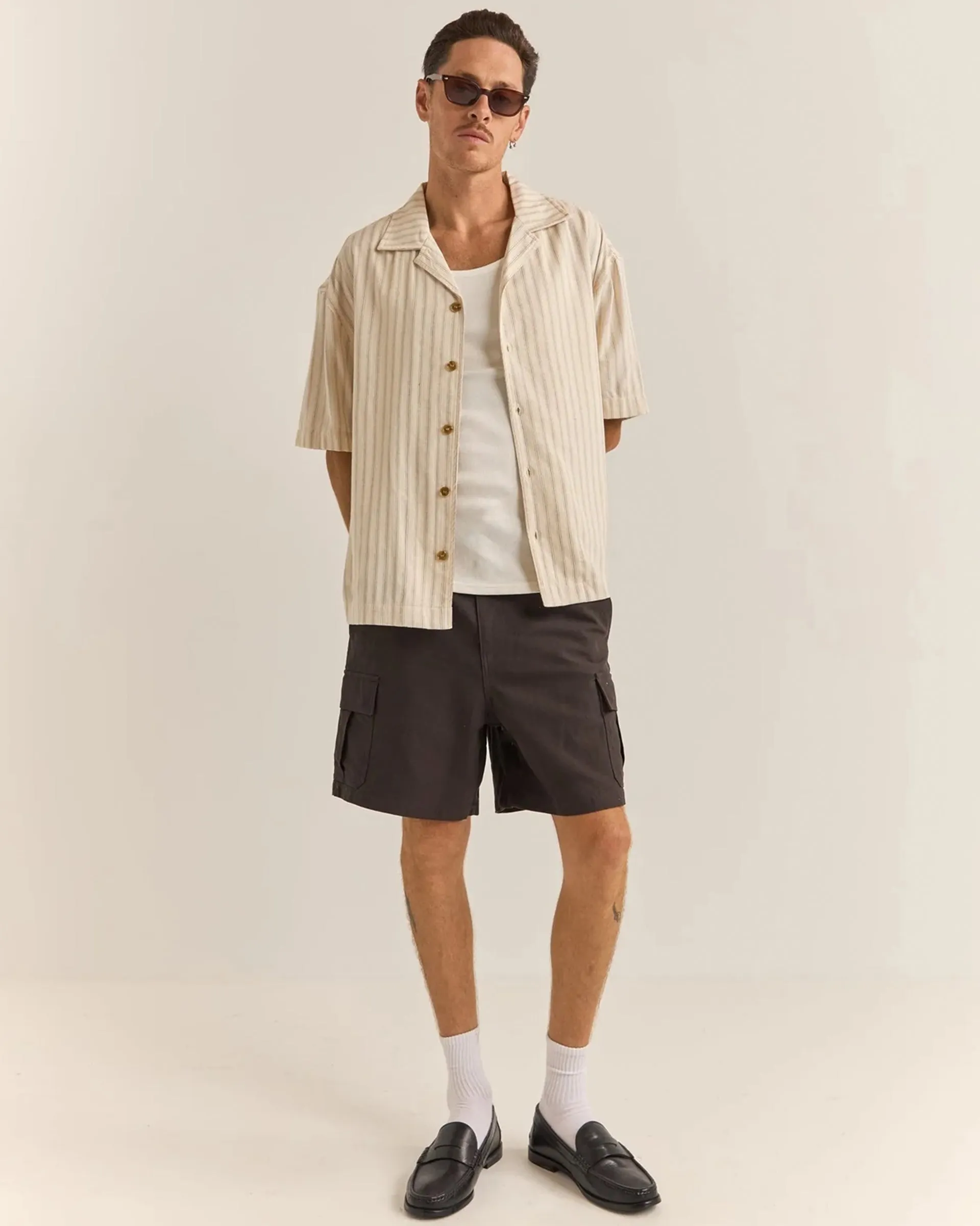 Relaxed Stripe S/S Shirt