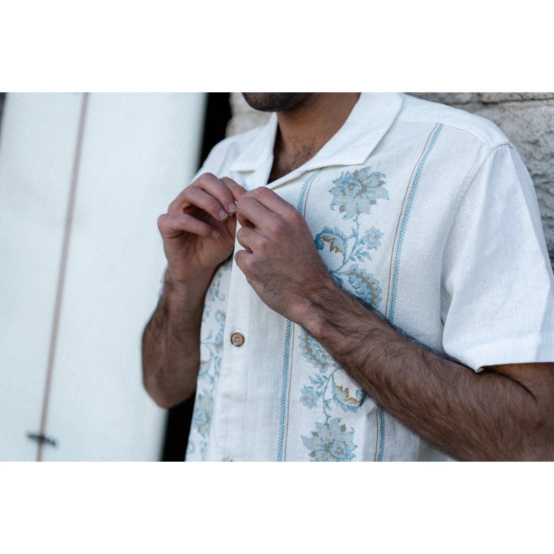 Rhythm Cairo Cuban Linen SS Shirt