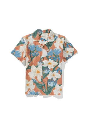 RHYTHM Lost Orchid Button-Up Shirt Melon