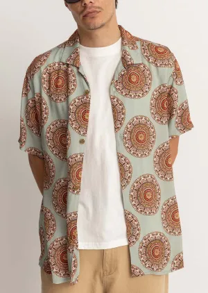 Rhythm Men's Dial Cuban Button Up Shirt