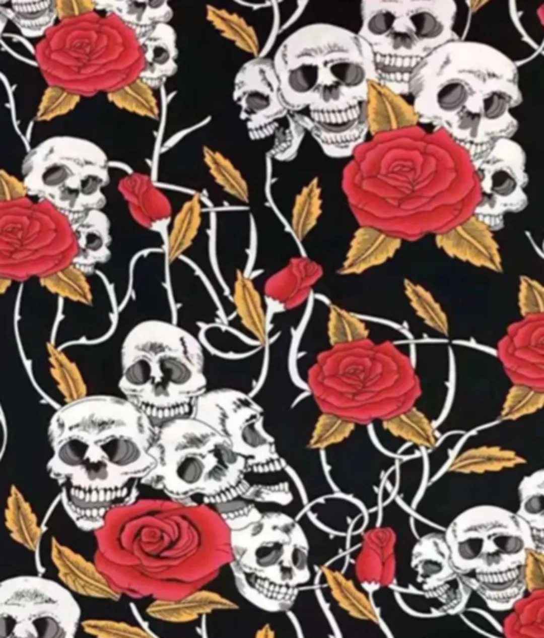 Skulls & Roses Rockabilly Swing Dresses