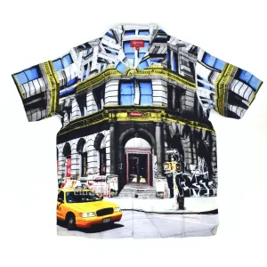 Supreme - 190 Bowery Logo Rayon Club Shirt