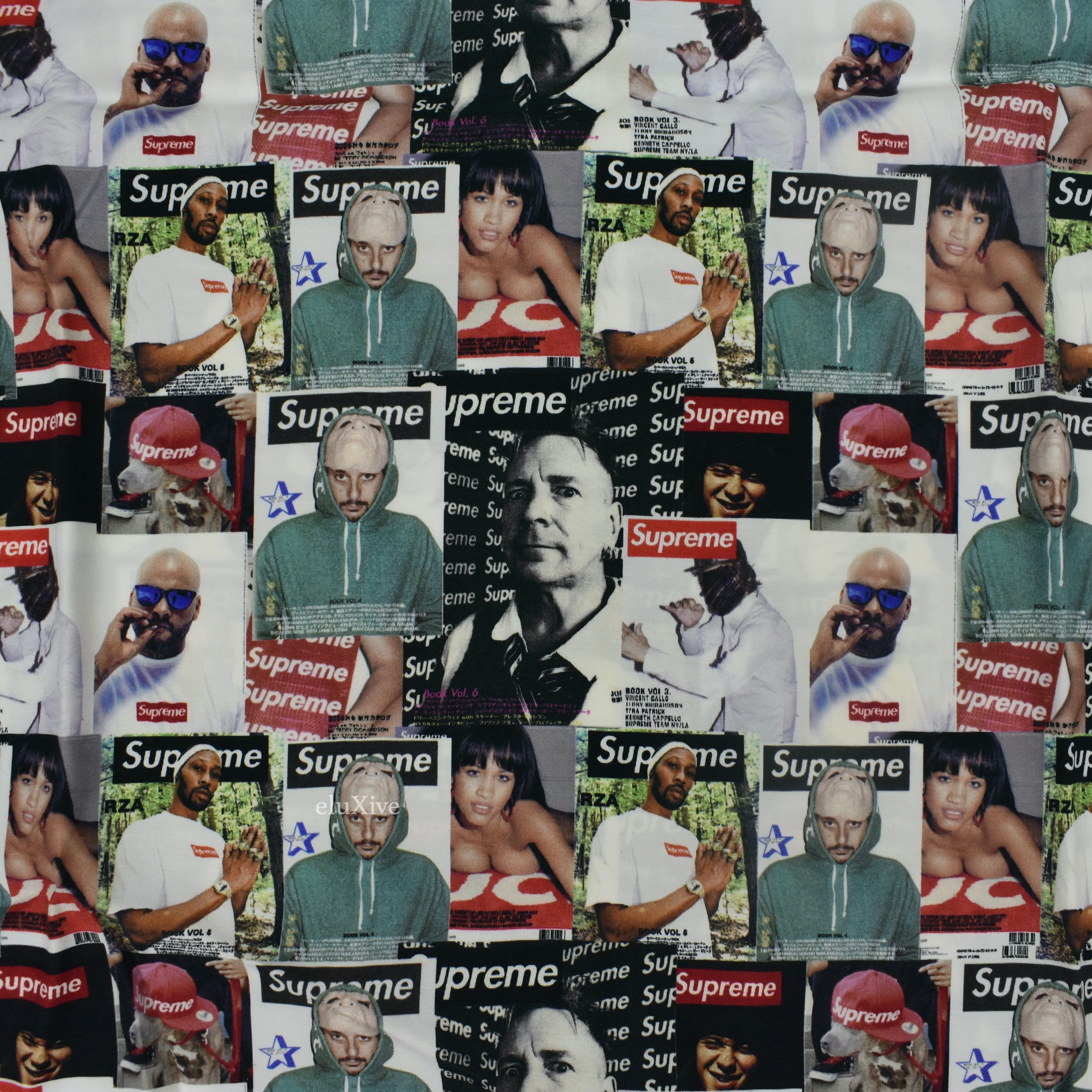 Supreme - Magazine Print Viscose Club Shirt