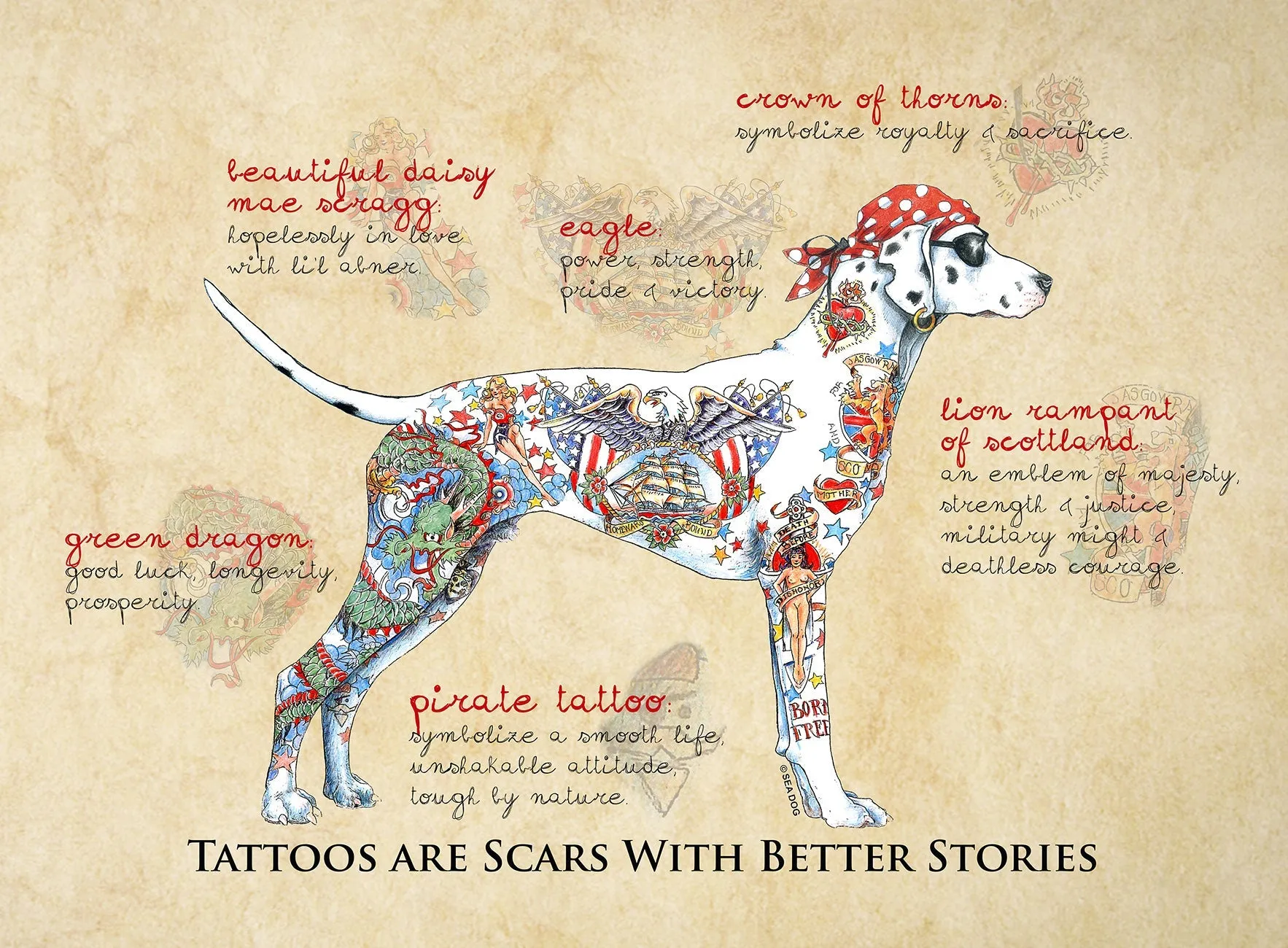Tattoo Dog