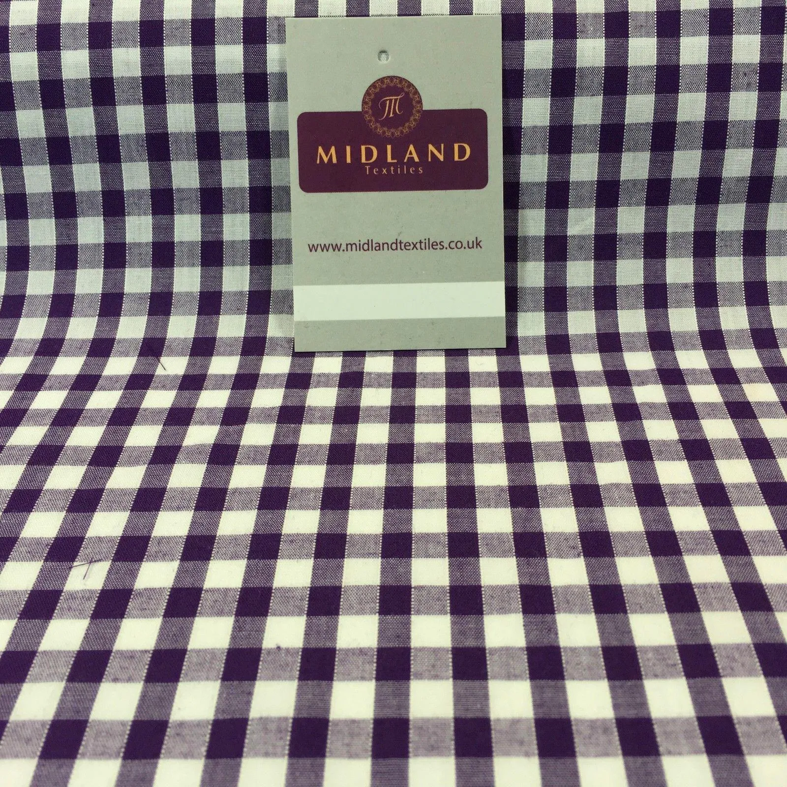 Timeless 1/4 Inch Gingham Fabric Material for Clothing, Aprons, Tablecloths, School Decorations - 44" Wide - M30