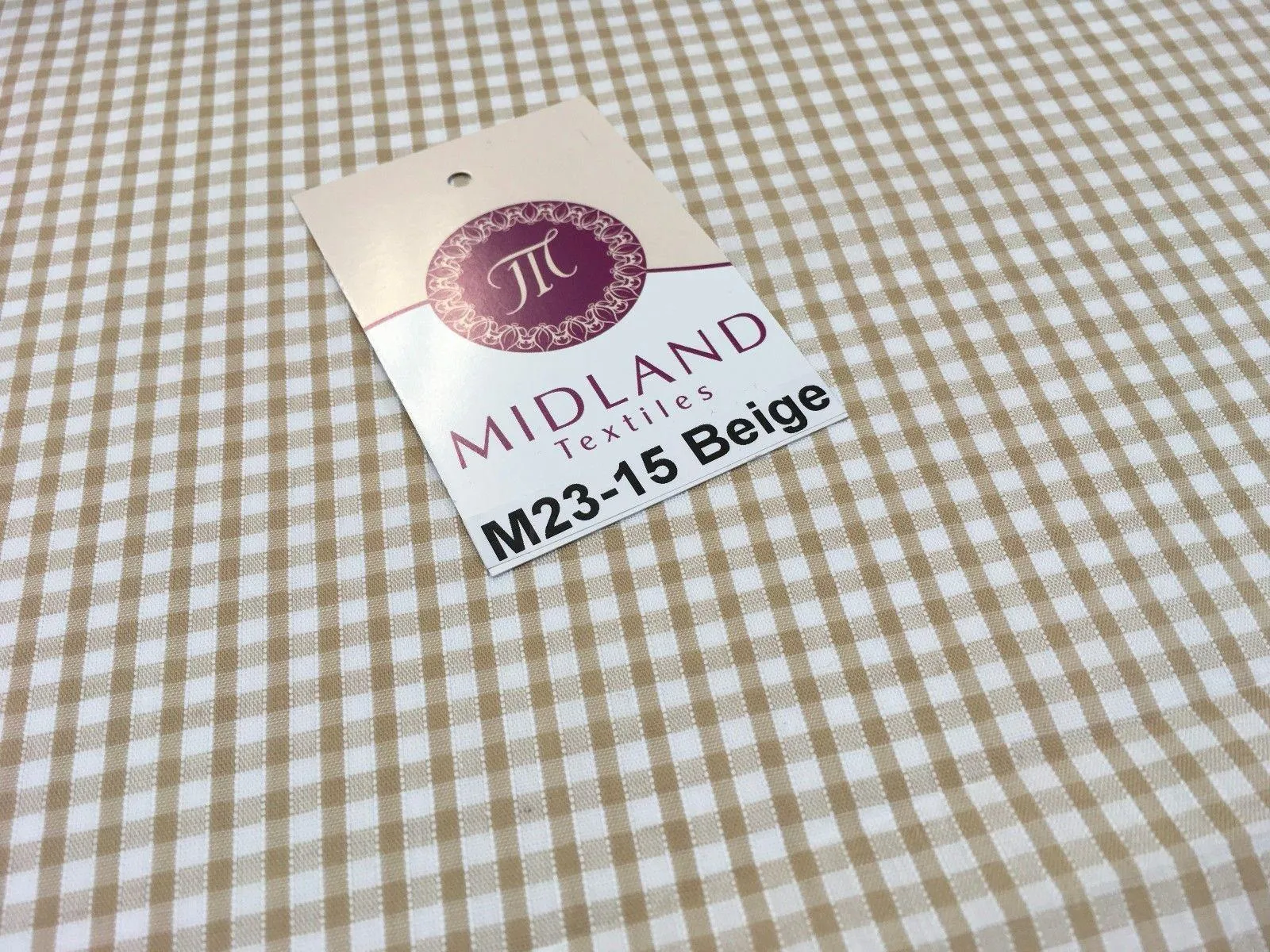 Timeless 1/4 Inch Gingham Fabric Material for Clothing, Aprons, Tablecloths, School Decorations - 44" Wide - M30