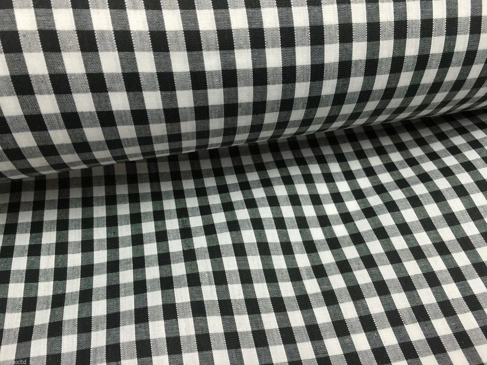 Timeless 1/4 Inch Gingham Fabric Material for Clothing, Aprons, Tablecloths, School Decorations - 44" Wide - M30