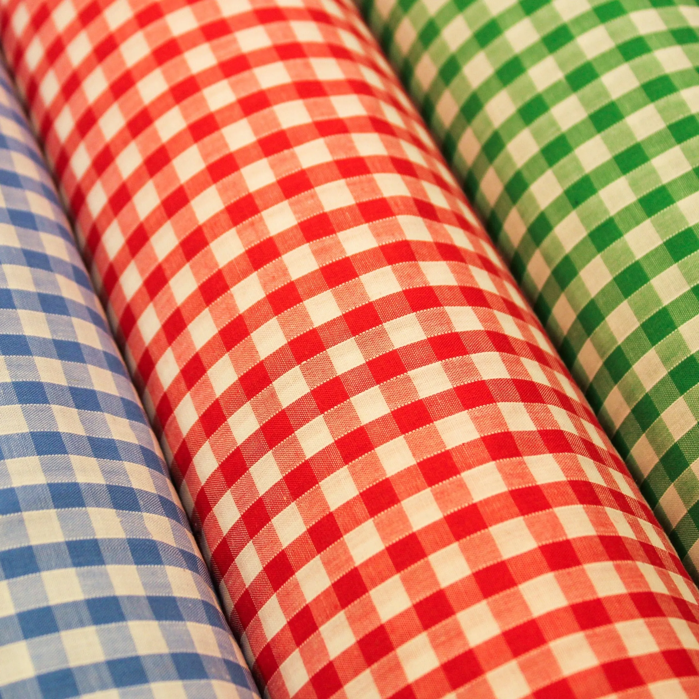 Timeless 1/4 Inch Gingham Fabric Material for Clothing, Aprons, Tablecloths, School Decorations - 44" Wide - M30