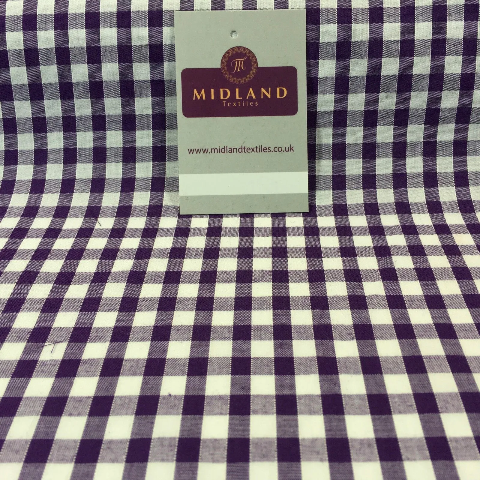 Timeless 1/4 Inch Gingham Fabric Material for Clothing, Aprons, Tablecloths, School Decorations - 44" Wide - M30