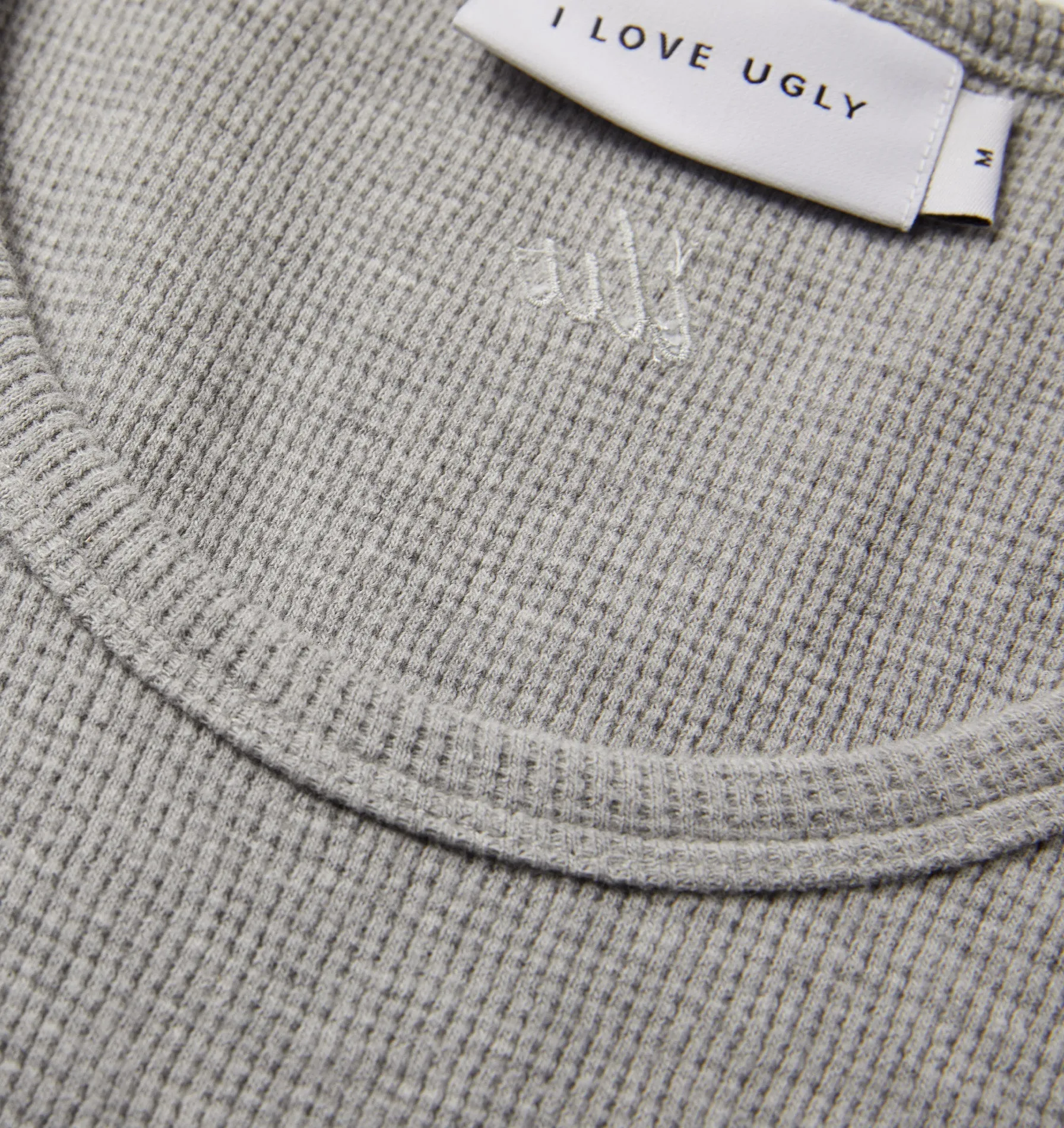 Waffle Tank Top - Vintage Grey
