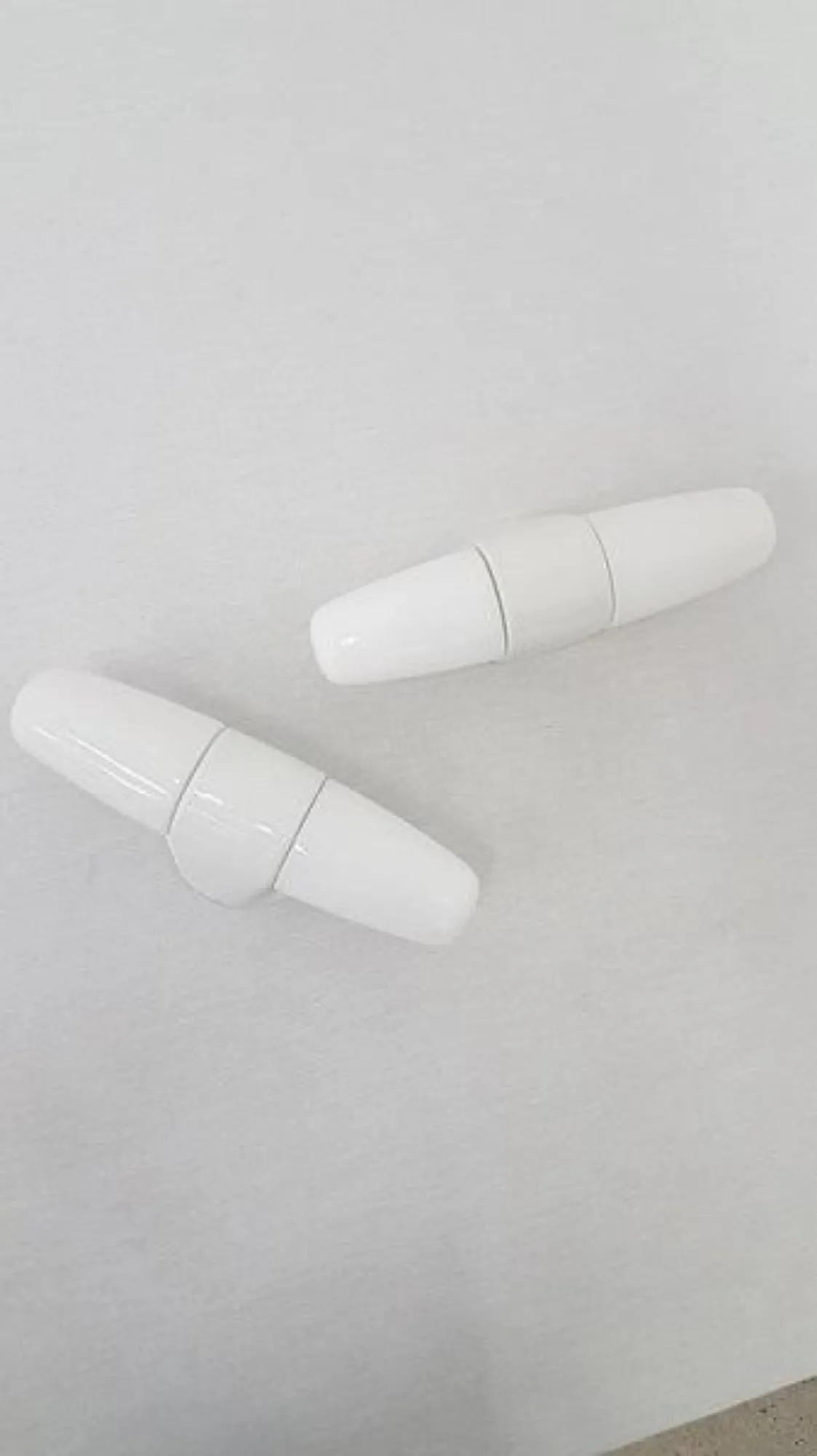 White double wall lights 6068 - Wilhelm Wagenfeld - Lindner leuchten