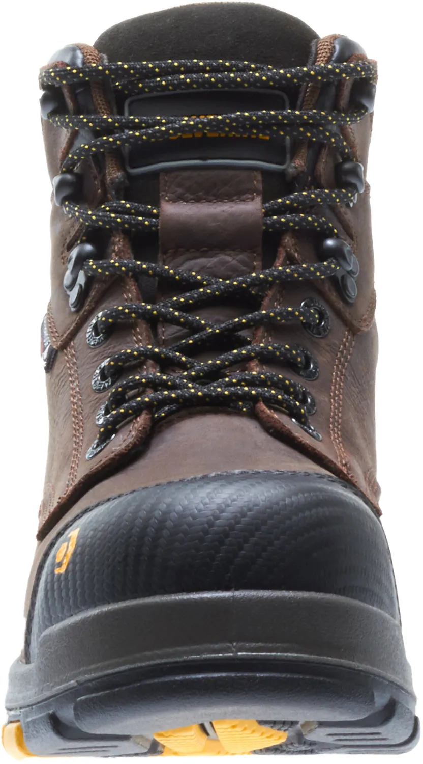 Wolverine Mens Dark Brown Leather Blade LX WP MetGuard CT Work Boots